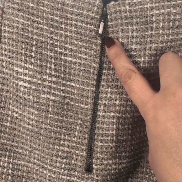 Dalia Collection Brown Tweed Pencil Skirt Knee-Length 14 - Picture 5 of 12